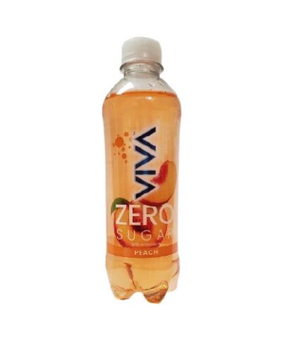 VIVA ZERO SUGAR PEACH SPARKLING WATER 355ml