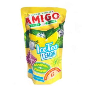 AMIGO JUICE ICE TEA LEMON NO CAFFEIN HERE 200ML