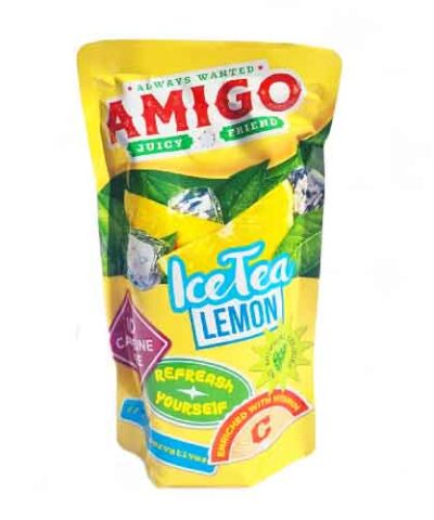 AMIGO JUICE ICE TEA LEMON NO CAFFEIN HERE 200ML