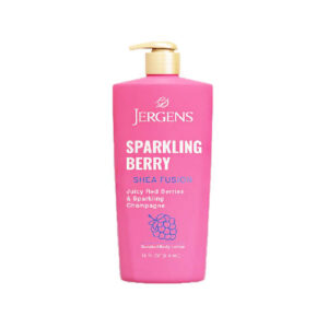 JERGENS SPARKLING BERRY SHEA FUSION LOTION 14oz