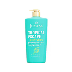 JERGENS TROPICAL ESCAPE SHEA FUSION LOTION 14oz