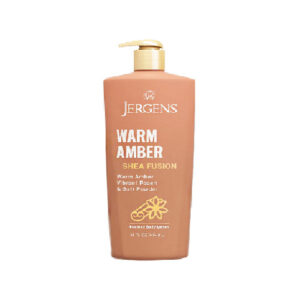 JERGENS WARM AMBER SHEA FUSION LOTION 14oz