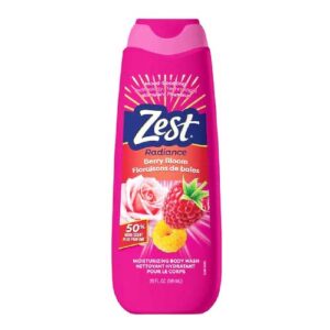 ZEST RADIANCE BERRY BLOOM MOISTURIZING BODY WASH 16oz