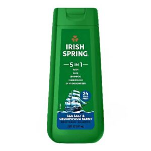 IRISH SPRING 5 IN 1 SEA SALT & CEDARWOOD SCENT 20oz