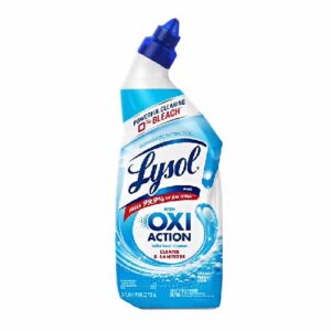 LYSOL WITH OXI ACTION TOILET BOWL CLEANER OCEAN FRESH SCENT 709ML