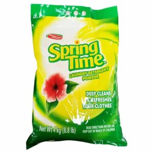 SPRING TIME LAUNDRY DETERGENT POWDER 4KG