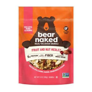 BEAR NAKED GRANOLA FRUIT AND NUT MEDLEY 340g