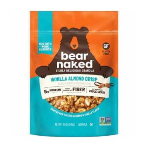 BEAR NAKED GRANOLA VANILLA ALMOND CRISP 340g
