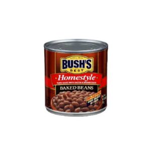 BUSH'S HOMESTYLE BAKE D BEANS WITH BACON