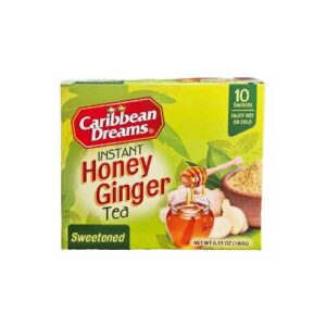 CARIBBEAN DREAMS INSTANT HONEY GINGER TEA SWEETENED 180g