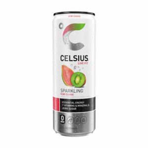 CELSIUS SPARKLING KIWI GUAVA SODA 12 oz