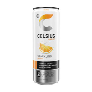 CELSIUS SPARKLING ORANGE SODA 12 oz