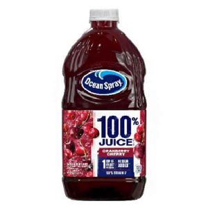 OCEAN SPRAY CRANBERRY CHERRY 100% JUICE 64oz