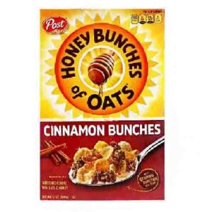 POST HONEY BUNCHES OF OATS CINNAMON 12 OZ