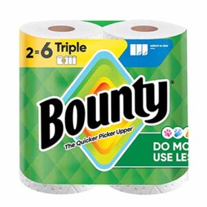 BOUNTY PAPER TOWEL 123CT 2 ROLL
