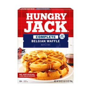 HUNGRY JACK PANCAKE COMPLETE BELGIAN WAFFLE 28oz