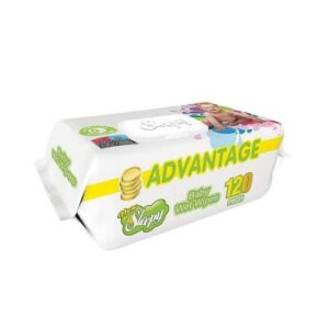 SLEEPY BABY WETS WIPES ADVANTAGE 120PCS