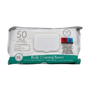 SLEEPY BODY CLEANING TOWEL 50PCS